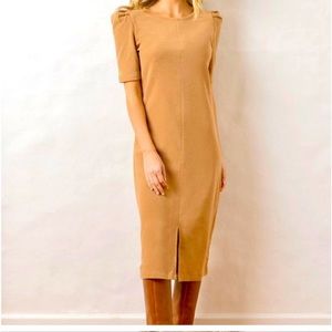 Brand New, Dudley Stephens. Duncan Dress in Terry Carmel. Tags Removed. Size M